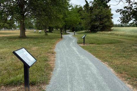New Walking Trail at John Walter Smith Park